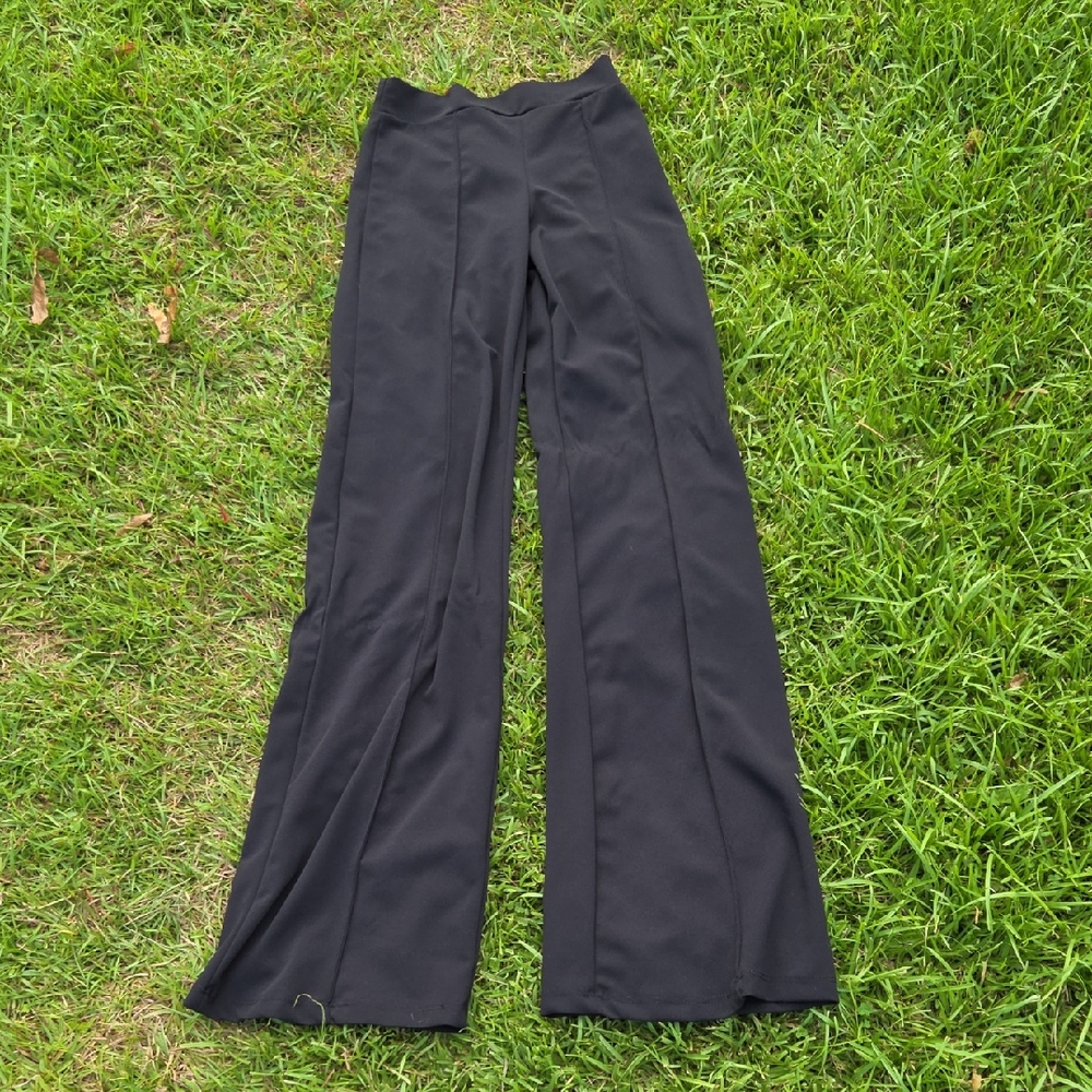 Labanga Black Wide Leg Dress Pants Size M